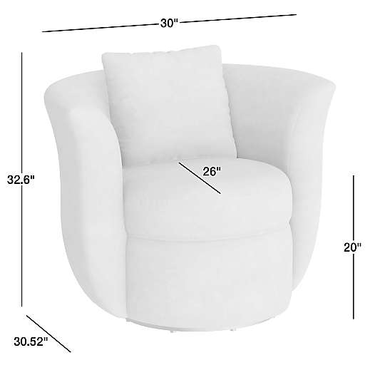 Blume Swivel Accent Chair
