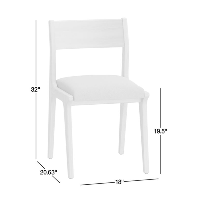 Lakin Teak Wood Dining Side Chair