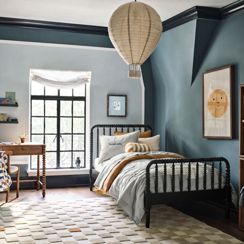 Jenny Lind Black Wood Spindle Kids Twin Bed - image 4 of 11