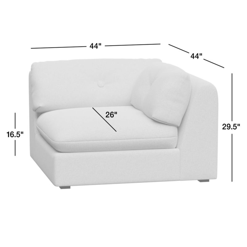 Bucktown Corner Sectional Piece