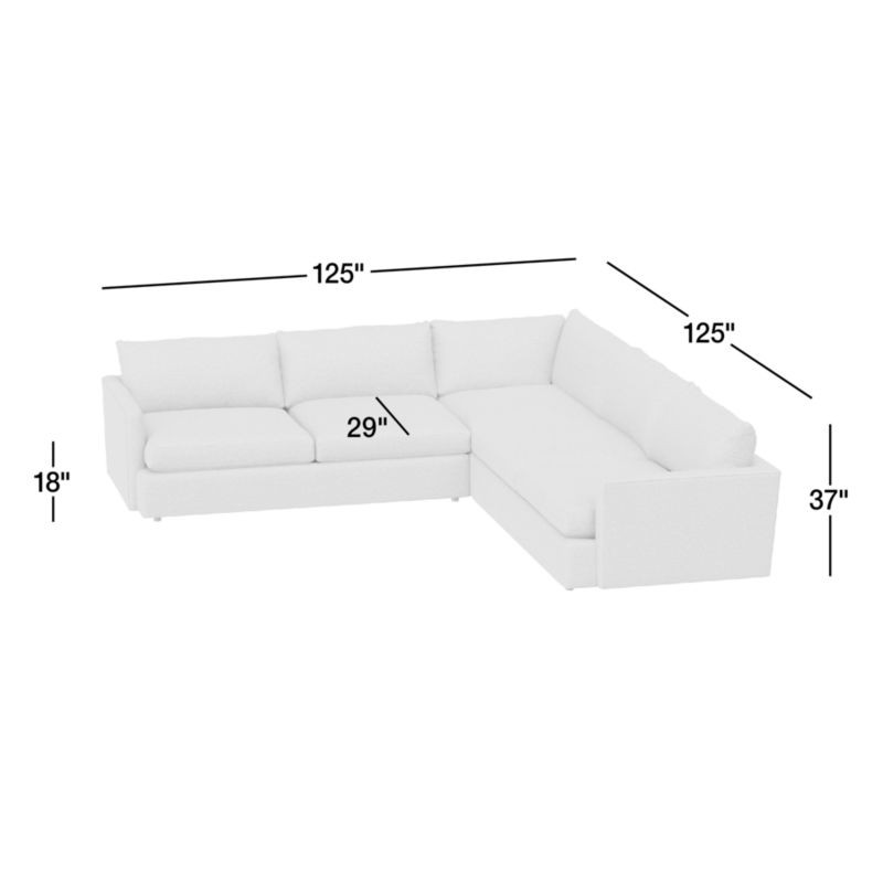 View Lounge Deep 3-Piece Sectional Sofa - image 2 of 8