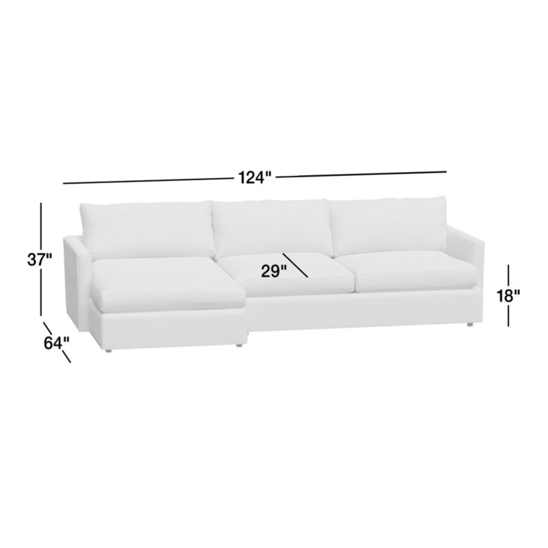 View Lounge Deep 2-Piece Sectional Sofa - image 2 of 9