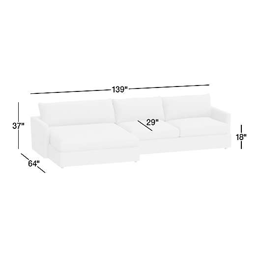 Lounge Deep 2-piece Sectional