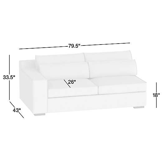 Soho Left-Arm Sofa Sectional Piece