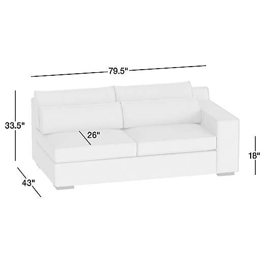 Soho Right-Arm Sofa Sectional Piece