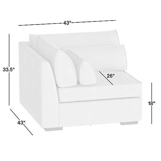 Soho Corner Chair Sectional Piece