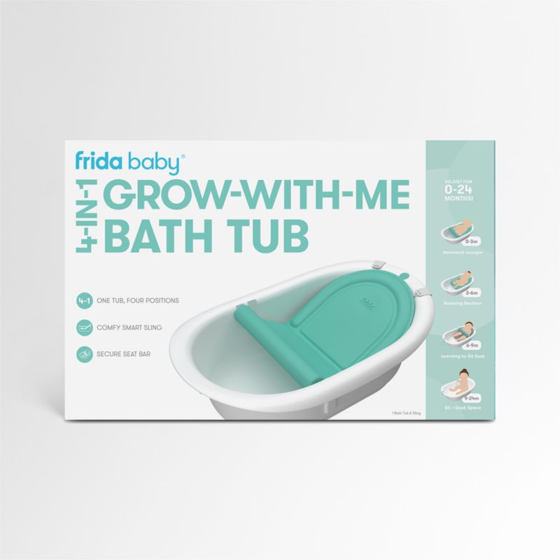 Fridababy® 4-in-1 Grow With Me Baby Bath Tub - image 0 of 7