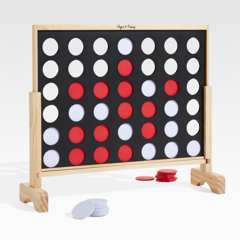 Oversized 4-in-a-Row Yard Game 28"