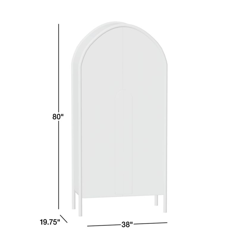 Annie 38" Charcoal Brown Storage Cabinet by Leanne Ford