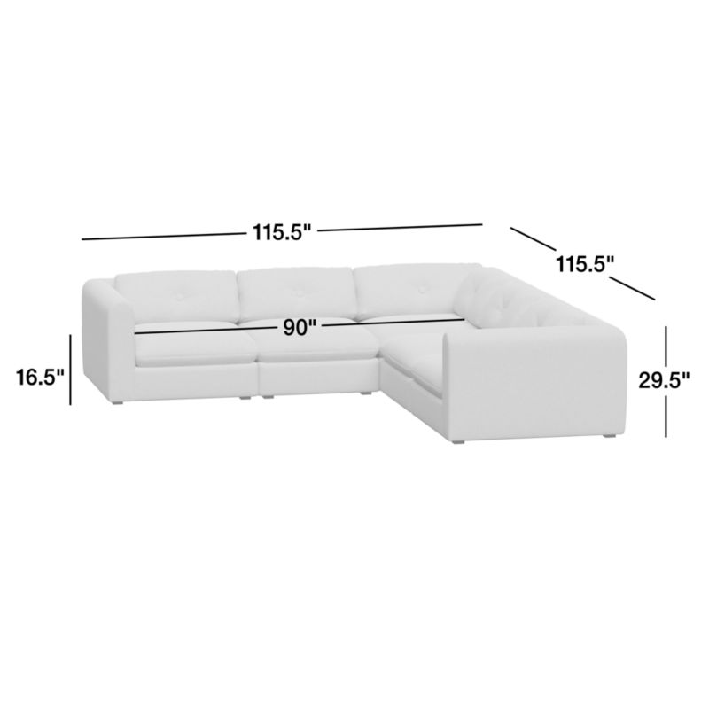 View Bucktown Modular 5-Piece Sectional Sofa - image 2 of 13