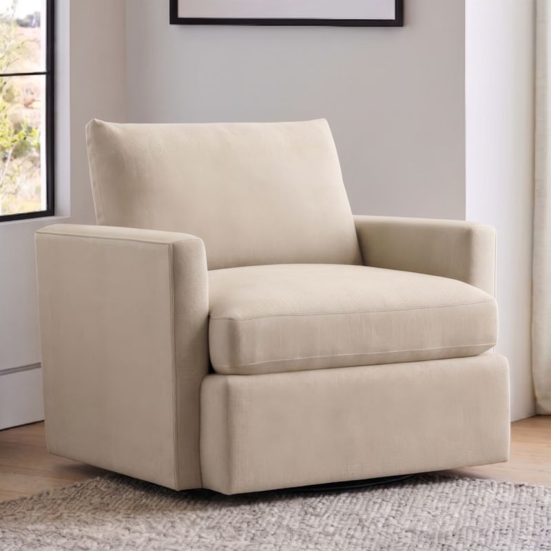 View Lounge 40" Swivel Chair - image 6 of 11