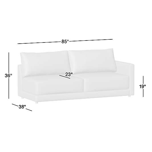 Gather Right-Arm Sofa Sectional Piece
