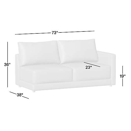 Gather Right-Arm Apartment Sofa Sectional Piece