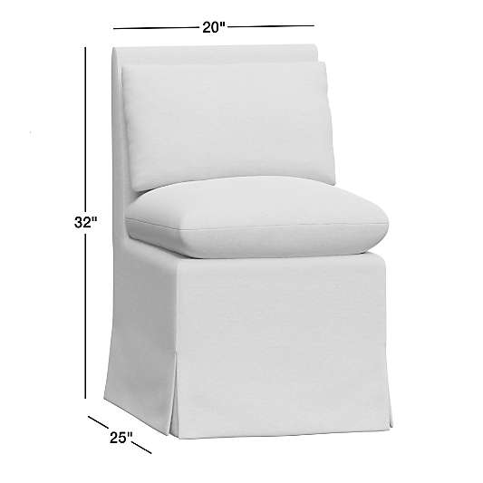 Belmar Ivory Upholstered Dining Side Chair