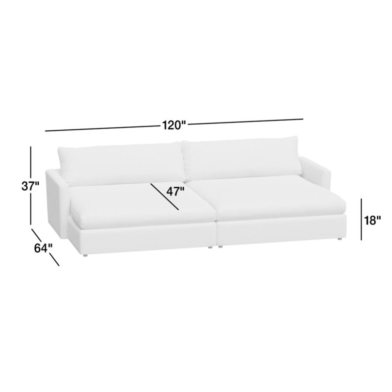 View Lounge Deep 2-piece Sectional - image 3 of 8