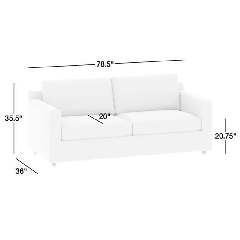 View Barrett II Track Arm Sofa - image 3 of 11