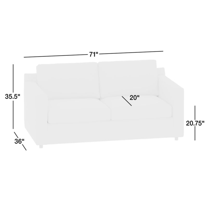 Barrett II Track Arm Sofa