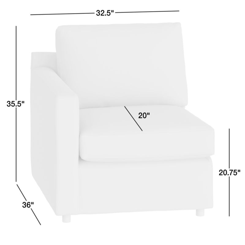 View Barrett II Left Arm Chair - image 2 of 3