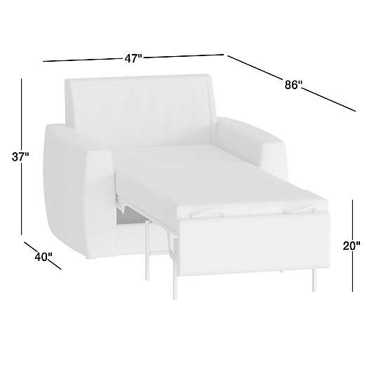 Sombra 47" Cot Sleeper Chair