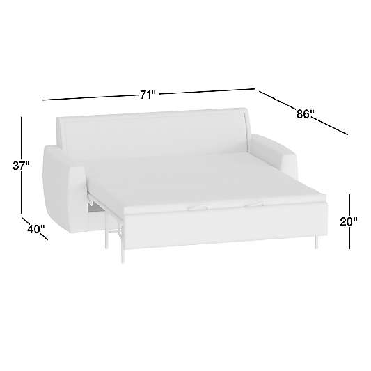 Sombra 71" Full Sleeper Sofa