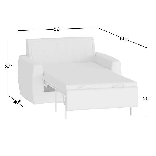 Sombra 56" Twin Sleeper Sofa
