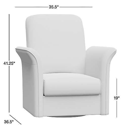 Tasse Reclining Swivel Accent Chair