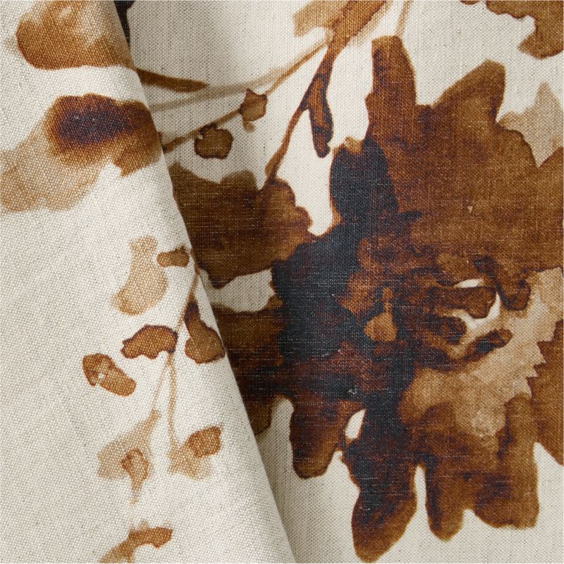 Watercolor Floral Linen Cotton 60" x 102" Tablecloth - image 1 of 2