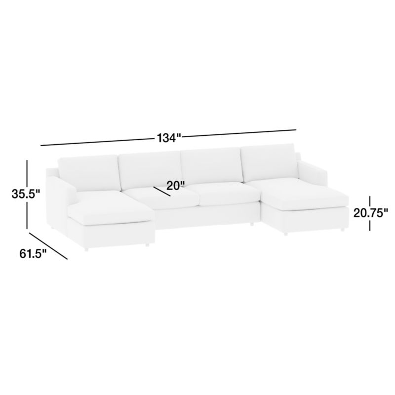 View Barrett II 3-Piece Sectional Sofa - image 3 of 7