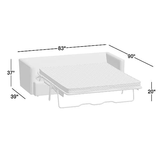 Lounge Sleeper Sofa (49"-83")