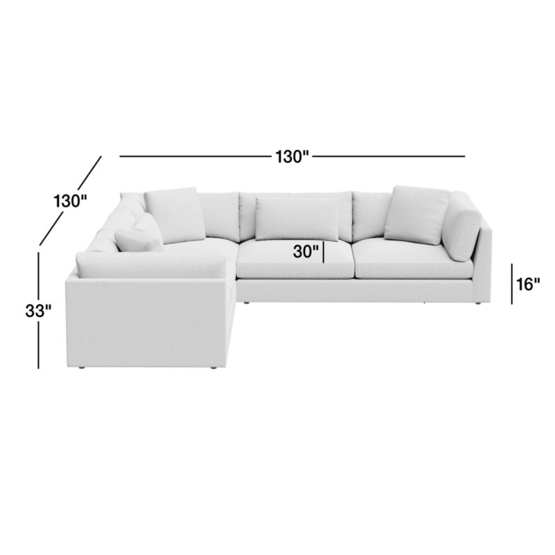 View Monterey Modular 3-Piece L-Shaped Sectional Sofa - image 3 of 19