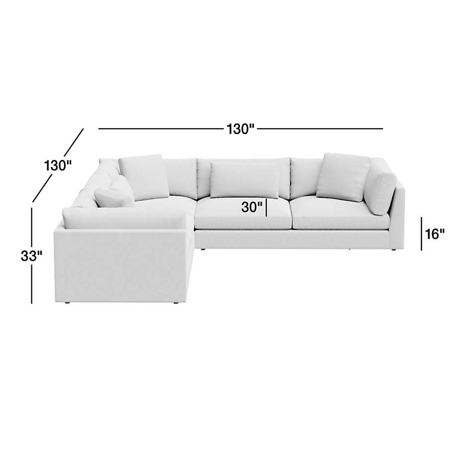 View Monterey Modular 3-Piece L-Shaped Sectional Sofa - image 6 of 17