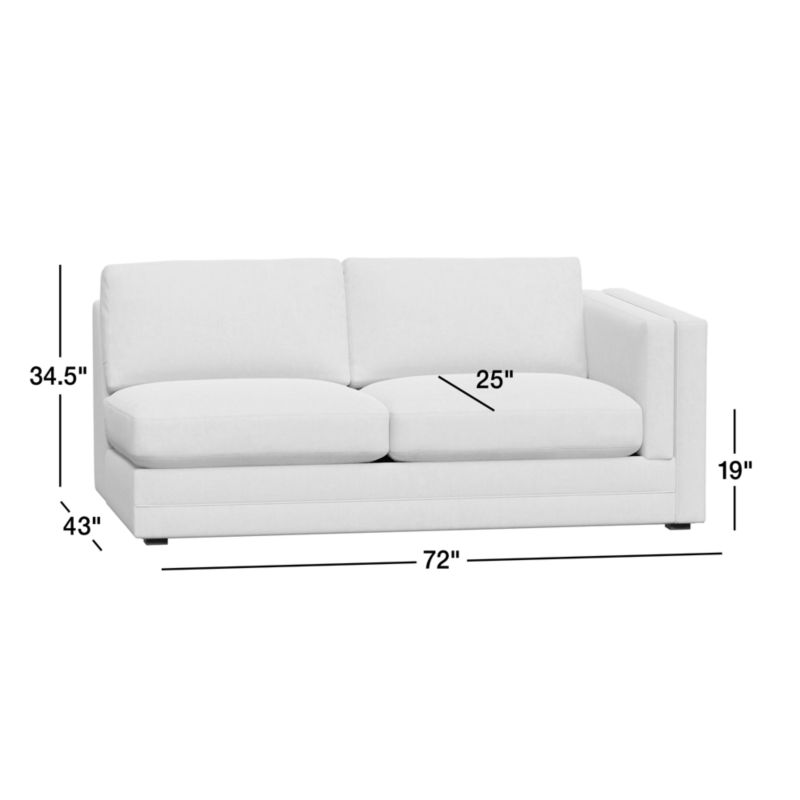 Lakeview Upholstered Right-Arm Sofa