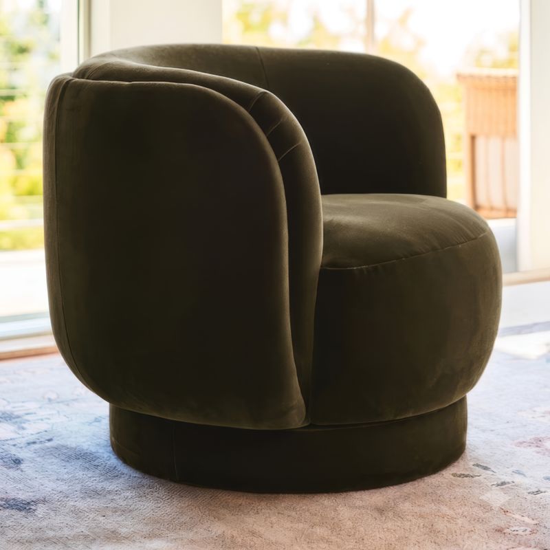 Vera Swivel Accent Chair - image 3 of 9