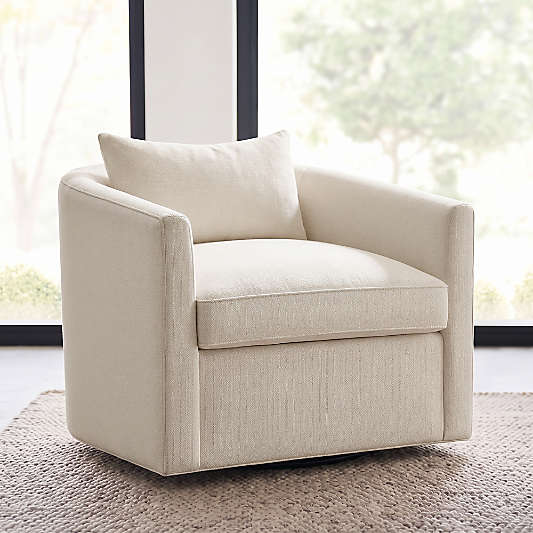 Drew Grande Swivel Accent Chair