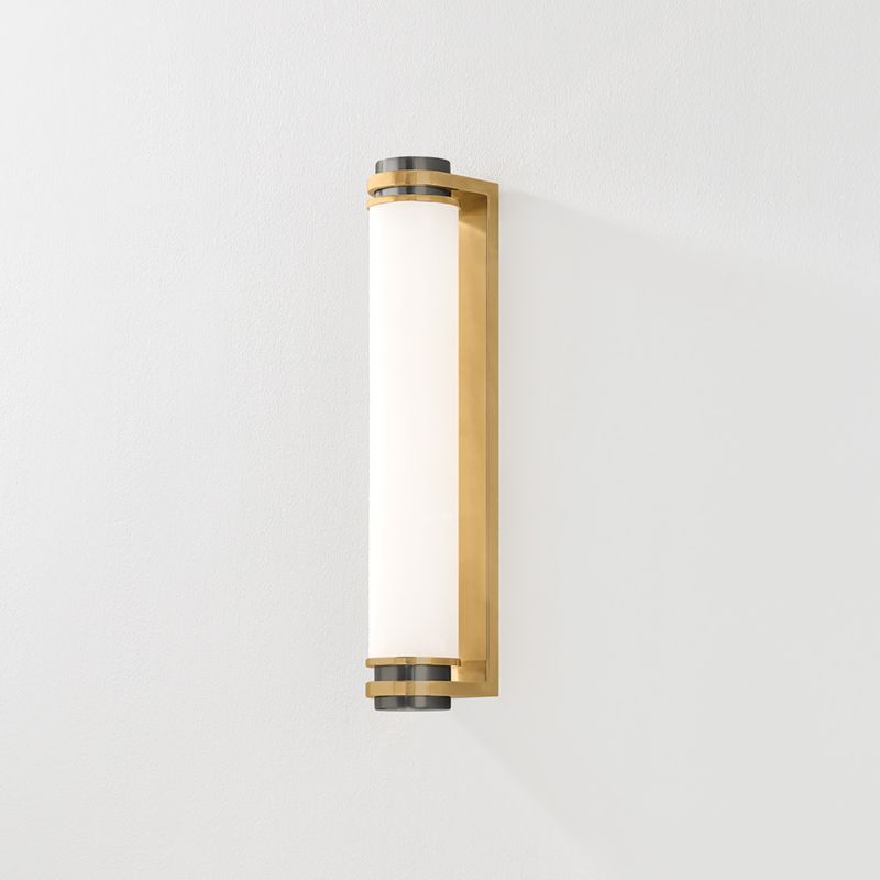 Almeria Small Brass Wall Sconce 17" - image 2 of 3