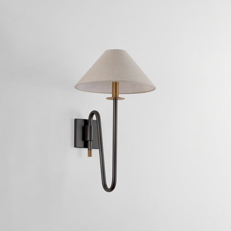 Martos Brass Wall Sconce 20.5" - image 1 of 8