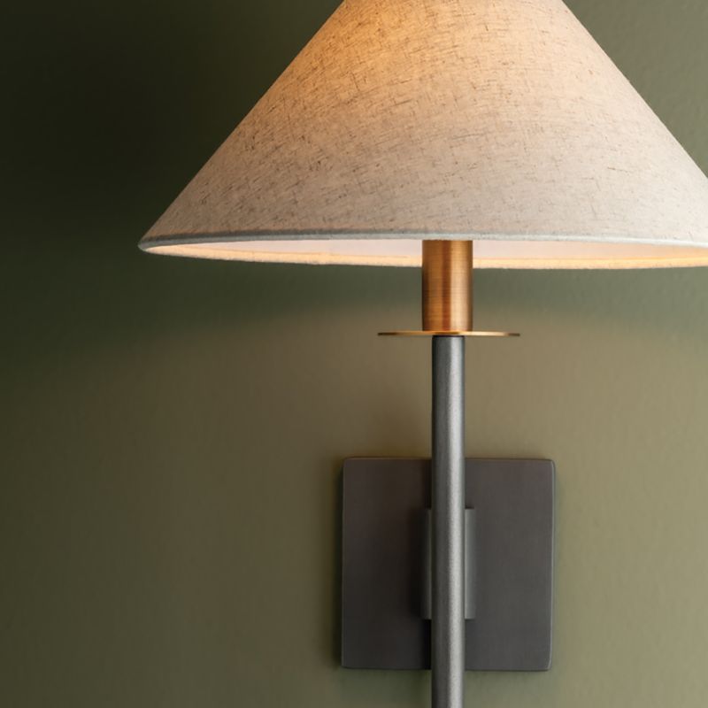 Martos Brass Wall Sconce 20.5" - image 6 of 8