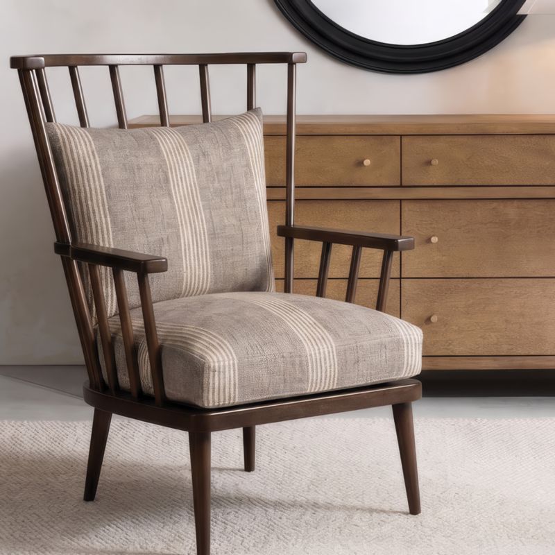 Dunleigh Wood Accent Chair - image 2 of 10