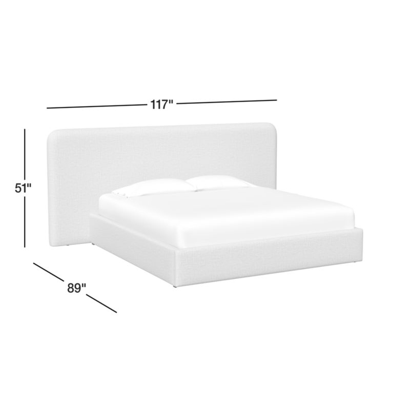 View Somers Upholstered King Bed - image 3 of 8