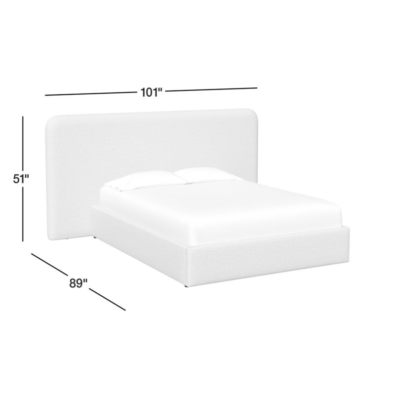 View Somers Upholstered Queen Bed - image 3 of 8