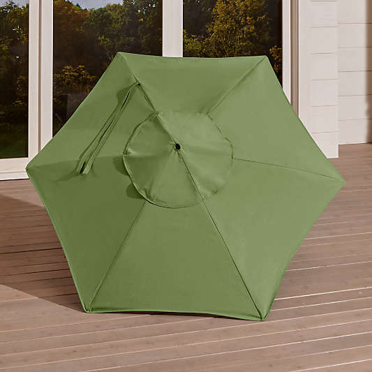 6' Round Sunbrella ® Cilantro Umbrella Canopy