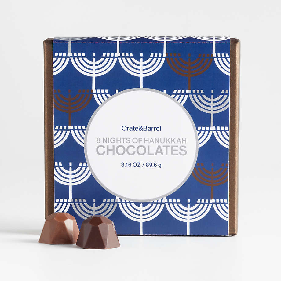 8 Days of Hanukkah Menorah Calendar Crate & Barrel