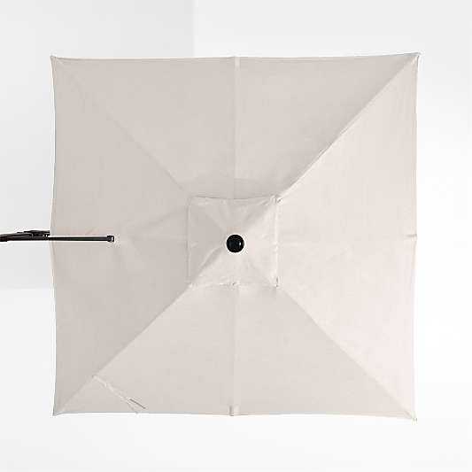 9' Square Canvas Canvas Sunbrella® Outdoor Cantilever Patio Umbrella Cover