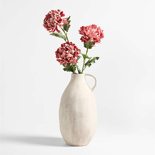 Faux Dusty Pink Chrysanthemum Stem 36" by Abigail Ahern