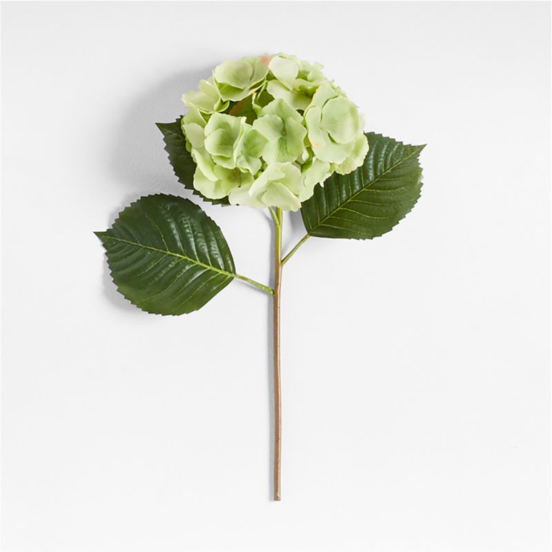 Faux Green Hydrangea Stem 20" by Abigail Ahern - image 0 of 3