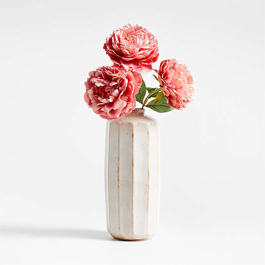 Faux Pink Peony Stem 24" by Abigail Ahern