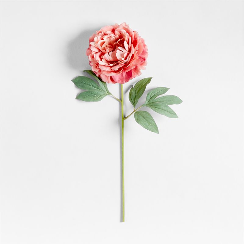 Faux Pink Peony Stem 24" by Abigail Ahern - image 0 of 3