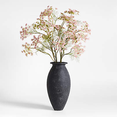 Faux Pink Queen Anne's Lace Stem 43" by Abigail Ahern