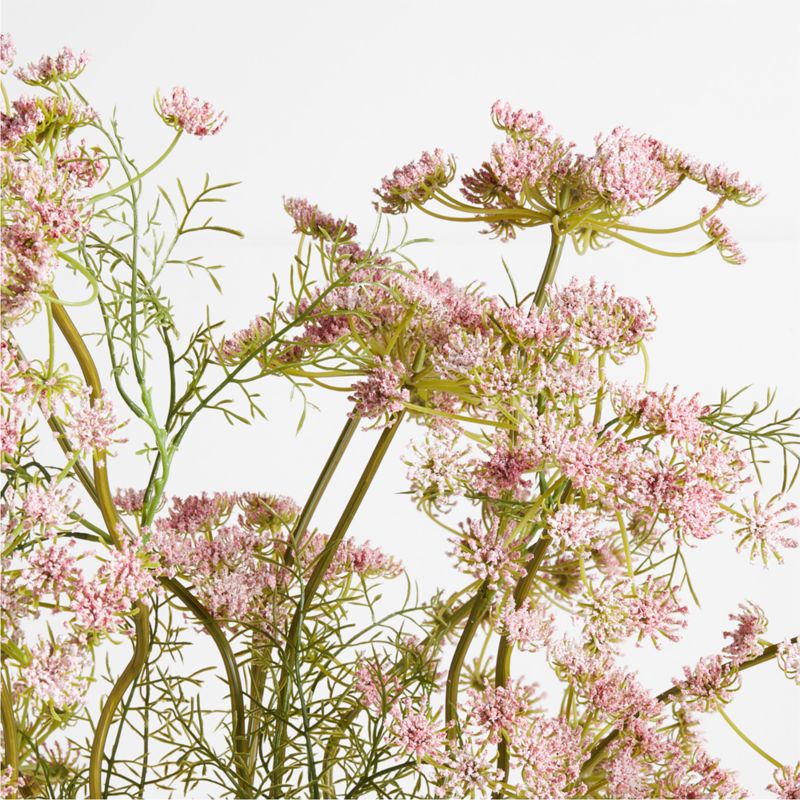 Faux Pink Queen Anne's Lace Stem 43" by Abigail Ahern - image 3 of 4