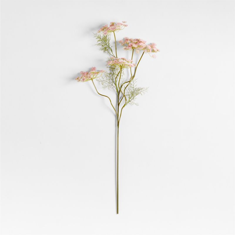 Faux Pink Queen Anne's Lace Stem 43" by Abigail Ahern - image 0 of 4